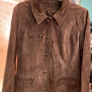 Brown Leather/Suede Jacket